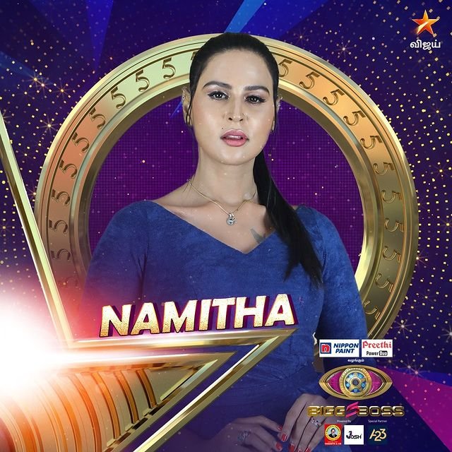 Namitha Tamil Contestant Bigg boss season 5